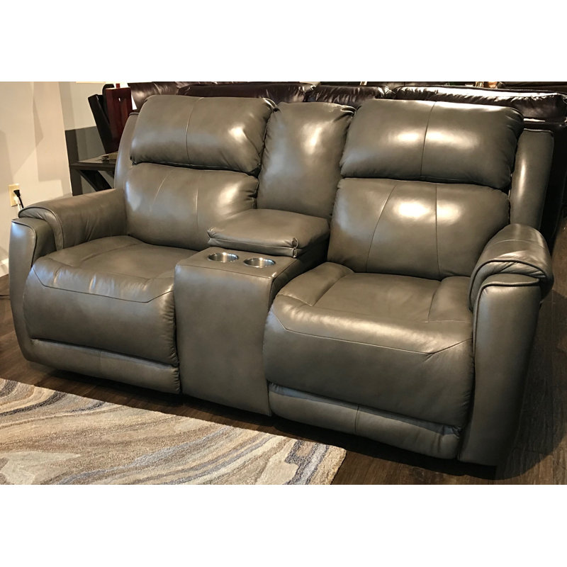 Southern Motion Safe Bet Leather Reclining Loveseat Wayfair
